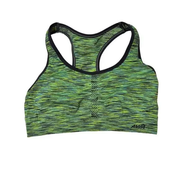 3 Pack | Old Navy | Avia | Women's Medium Racerback Sports Bras | Colorful - Picture 3 of 7